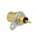 Socket | RCA | female | straight | soldering | gold-plated | Marker: red paveikslėlis 4
