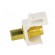 Socket | Transition: adapter | female x2 | straight | gold-plated image 3