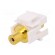 Socket | Transition: coupler | female x2 | straight | gold-plated image 6