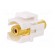 Socket | Transition: coupler | female x2 | straight | gold-plated image 2