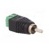 Transition: adapter | mono | RCA plug,terminal block | PIN: 2 paveikslėlis 8