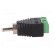 Transition: adapter | mono | RCA plug,terminal block | PIN: 2 paveikslėlis 3