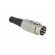 Plug | DIN | male | PIN: 6 | Layout: 240° | straight | for cable | soldering image 8