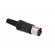 Plug | DIN | male | PIN: 8 | Layout: 262° | straight | for cable | soldering image 8