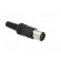 Plug | DIN | male | PIN: 8 | Layout: 270° | straight | for cable | soldering image 8