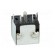 Socket | DIN mini | female | PIN: 4 | shielded | THT | on PCBs | angled 90° image 5