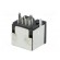 Socket | DIN mini | female | PIN: 8 | shielded | THT | on PCBs | angled 90° image 6