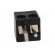 Plug | loudspeaker | male | screw terminal | angled 90° | Colour: black image 9