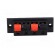 Terminal | loudspeaker | stereo | for panel mounting | Width: 70mm image 9