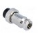 Plug | microphone | female | PIN: 3 | for cable | straight image 4