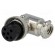 Plug | microphone | female | PIN: 6 | for cable | angled 90° image 1