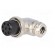 Plug | microphone | female | PIN: 8 | for cable | angled 90° image 2