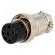 Plug | microphone | female | PIN: 8 | for cable | straight | 6mm image 1