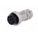 Plug | microphone | female | PIN: 8 | for cable | straight image 2