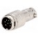 Plug | microphone | male | PIN: 7 | for cable | straight image 1