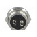 Socket | microphone | male | PIN: 2 | for panel mounting image 5
