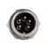 Socket | microphone | male | PIN: 5 | for panel mounting image 9