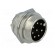 Socket | microphone | male | PIN: 8 | for panel mounting image 8