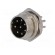 Socket | microphone | male | PIN: 8 | for panel mounting image 3