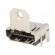 Connector: HDMI | socket | with holder | PIN: 19 | gold-plated | SMT image 1