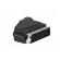Connector: SCART | plug | male | for cable | angled image 8