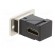 Coupler | HDMI socket,both sides | DUALSLIM | gold-plated | 29mm фото 4
