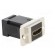 Coupler | HDMI socket,both sides | DUALSLIM | gold-plated | 29mm фото 8