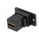 Coupler | HDMI socket,both sides | SLIM | gold-plated | 29mm image 6