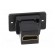Coupler | HDMI socket,both sides | SLIM | gold-plated | 29mm фото 5