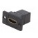 Coupler | HDMI socket,both sides | SLIM | gold-plated | 29mm image 2