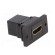 Coupler | HDMI socket,both sides | SLIM | gold-plated | 29mm paveikslėlis 8