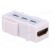 Coupler | socket | female x2 | HDMI socket x2 | repeater | gold-plated image 8