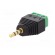 Transition: adapter | Jack 3.5mm 3pin plug,terminal block | PIN: 3 фото 2