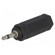 Adapter | Jack 3.5mm plug,Jack 6.35mm socket | mono paveikslėlis 1