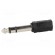 Adapter | Jack 3.5mm socket,Jack 6.35mm plug | stereo image 3