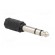 Adapter | Jack 3.5mm socket,Jack 6.35mm plug | stereo image 8