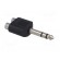 Adapter | Jack 6.35mm plug,RCA socket x2 | stereo фото 4