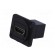 Coupler | HDMI socket,both sides | shielded | XLR standard | 19x24mm image 2