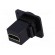 Coupler | HDMI socket,both sides | shielded | XLR standard | 19x24mm image 6