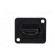 Coupler | HDMI socket,both sides | shielded | Case: XLR standard paveikslėlis 9