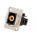 Coupler | RCA socket,both sides | Case: XLR standard | 19x24mm image 2