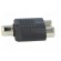 T adapter | RCA socket,RCA socket x2 | mono фото 7