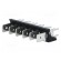 Terminal: spade terminal strip | 6.3mm | THT | 250V | straight | ways: 6 image 2