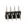 Terminal: spade terminal strip | 6.4mm | 0.8mm | THT | steel | tinned image 9