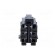 Connector: wire-wire | JPT | plug | female | w/o contacts | PIN: 6 | black image 5