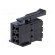 Connector: wire-wire | JPT | plug | female | w/o contacts | PIN: 6 | black image 1