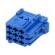 Connector: automotive | JPT | female | plug | for cable | PIN: 9 | blue image 1