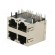 STK MJ ASSY,8POS,2X2,SHLD,CAT5 paveikslėlis 2