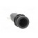 Fuse holder | cylindrical fuses | 10A | 250V | on panel | black image 9