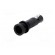 Fuse holder | cylindrical fuses | 10A | on panel | black | 250VAC | FEU image 2